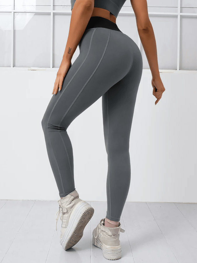 Legging Sport Ceinture Croisée - Elixy | Yogaova