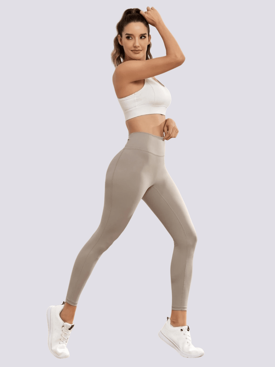 Legging Sport Ceinture Croisée Ouverte | Yogaova