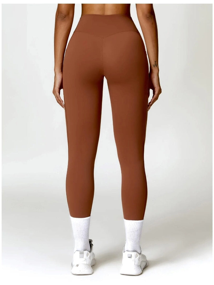 Legging Sport Ceinture Plissée - Tendance 2024 | Yogaova