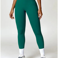 Legging Sport Ceinture Plissée - Tendance 2024 | Yogaova