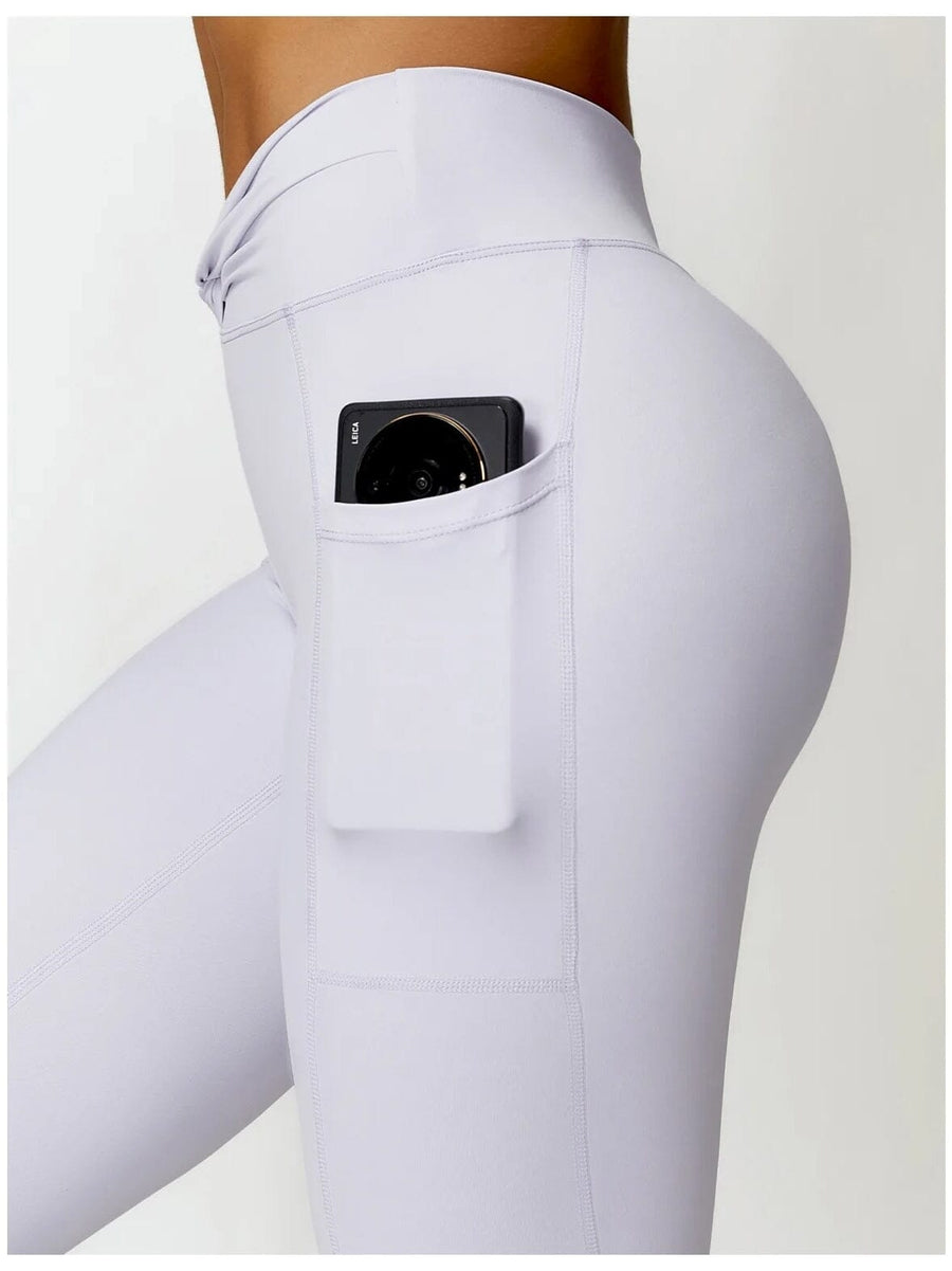 Legging Sport Ceinture Plissée - Tendance 2024 | Yogaova