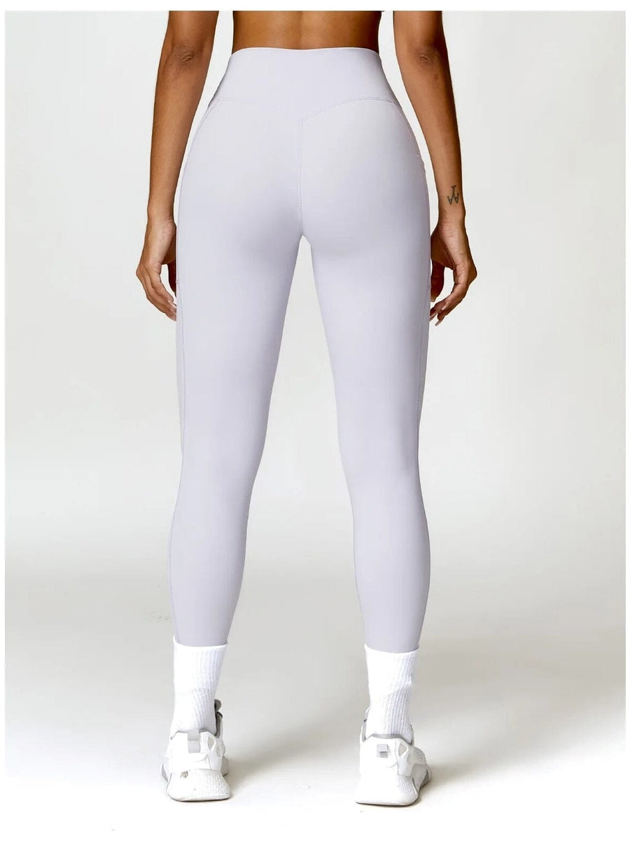 Legging Sport Ceinture Plissée - Tendance 2024 | Yogaova
