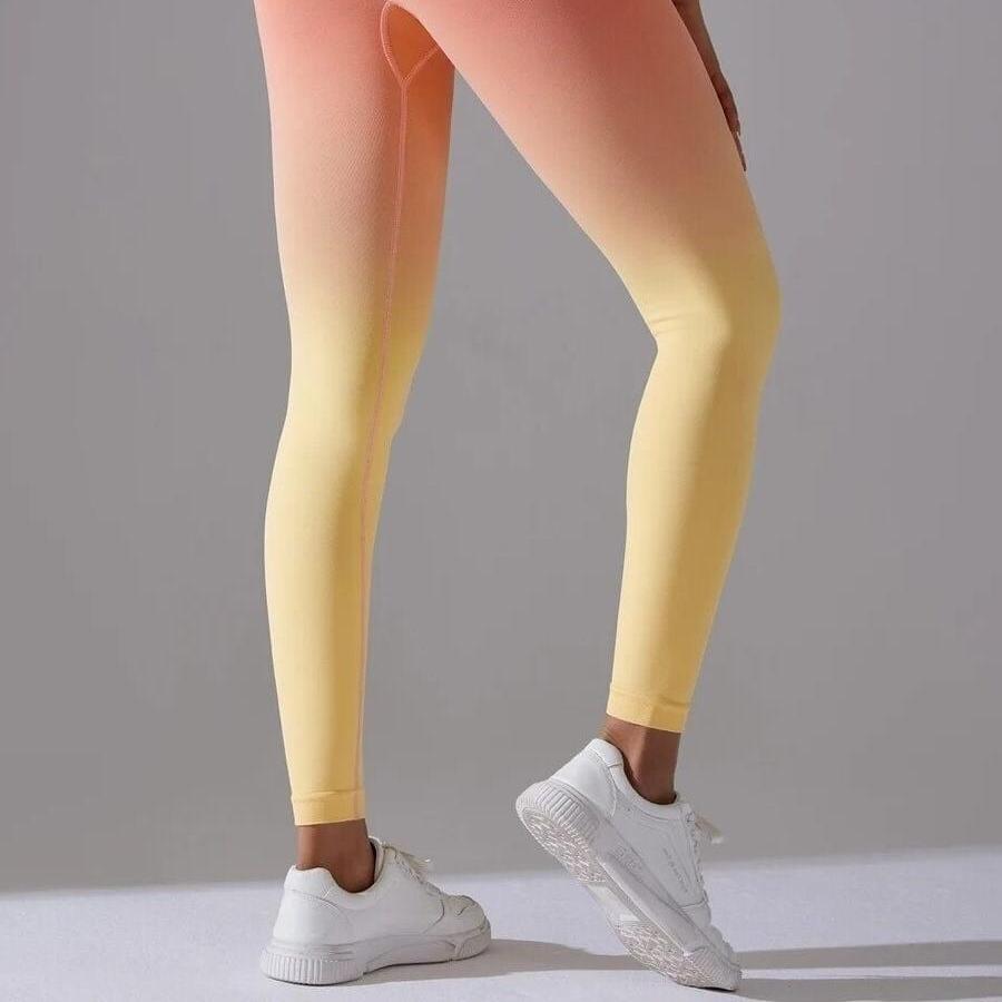 Legging Sport Coloré Dégradé Push Up  | Yogaova