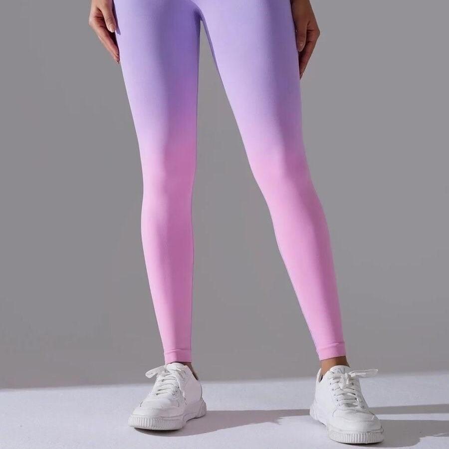 Legging Sport Coloré Dégradé Push Up  | Yogaova
