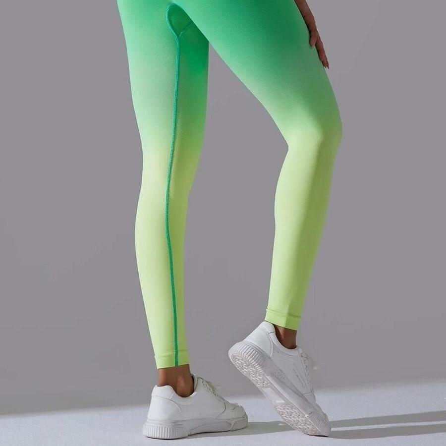Legging Sport Coloré Dégradé Push Up  | Yogaova