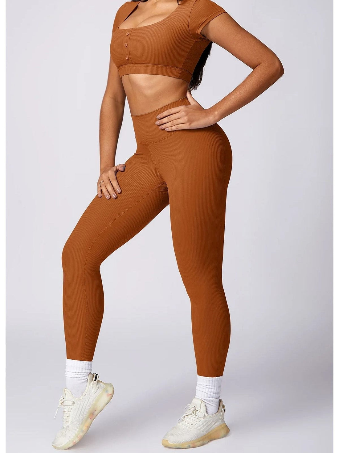 Legging Sport Côtelé Sculptant - XtremMove | Yogaova