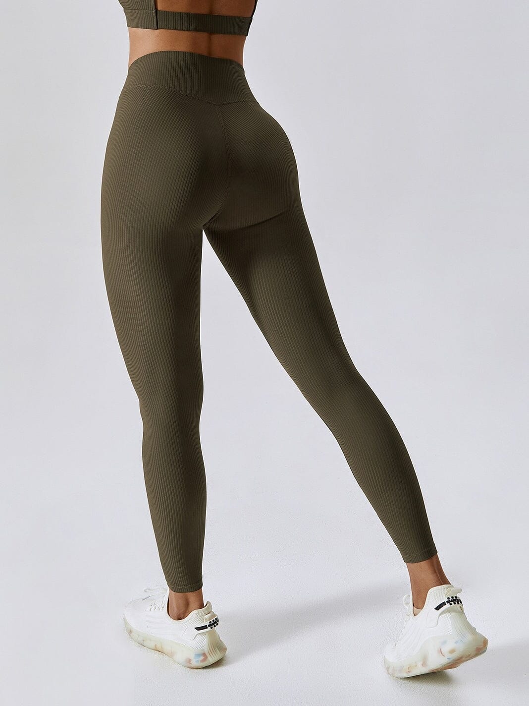 Legging Sport Côtelé Taille Croisée - Melissa | Yogaova