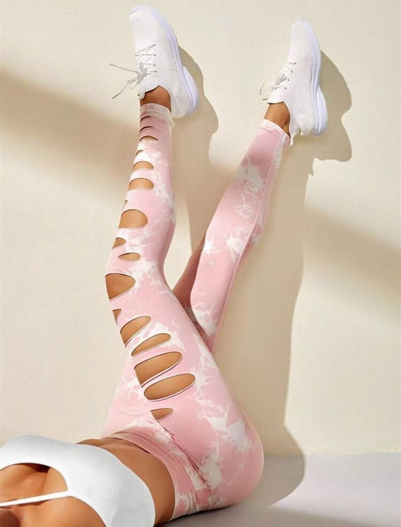 Legging Sport Destroy Push Up Sans Couture | Yogaova