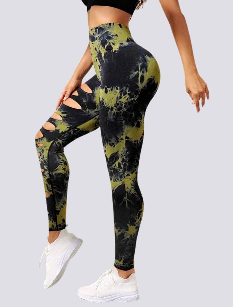 Legging Sport Destroy Push Up Sans Couture | Yogaova