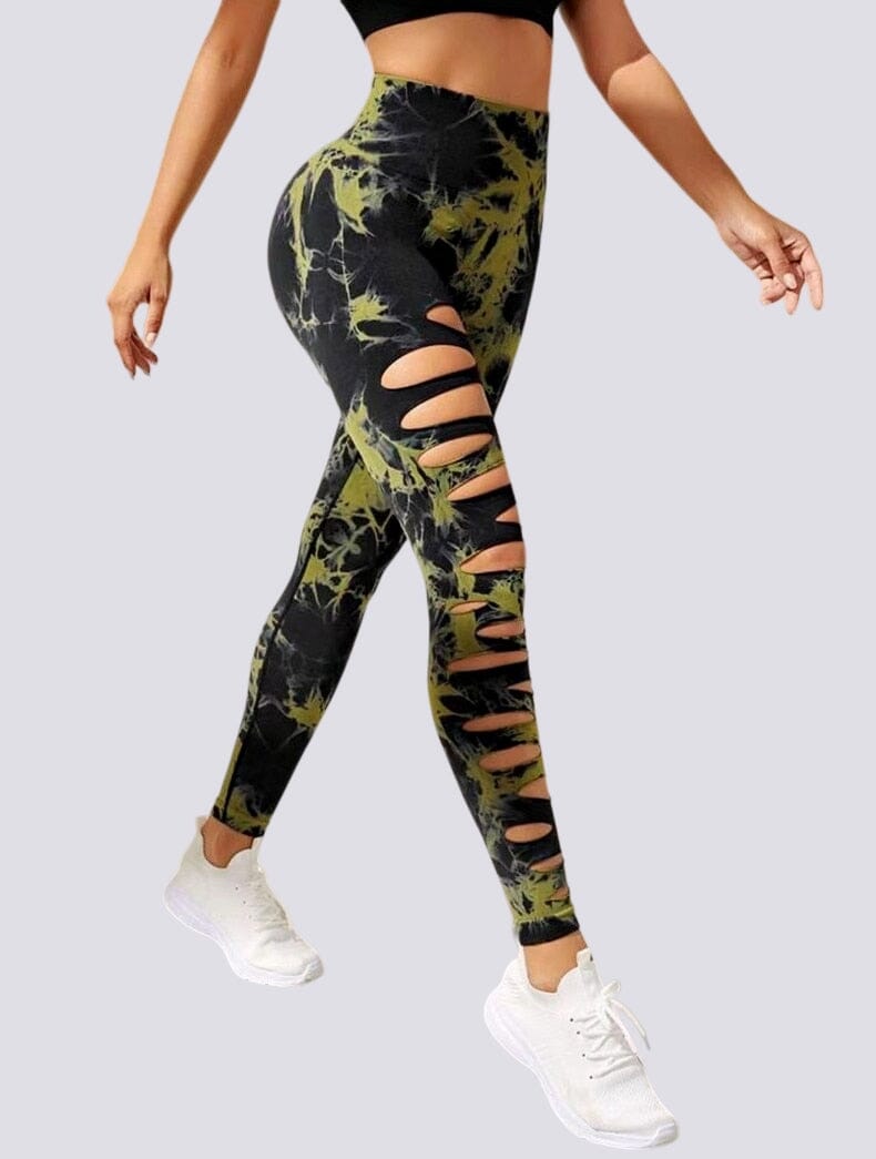 Legging Sport Destroy Push Up Sans Couture | Yogaova
