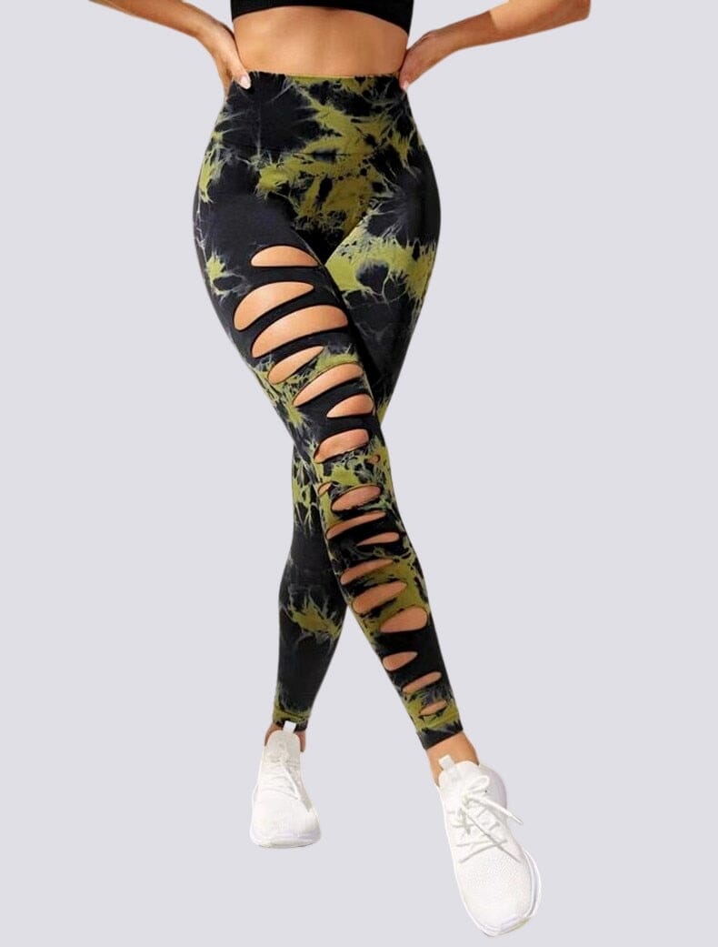 Legging Sport Destroy Push Up Sans Couture | Yogaova