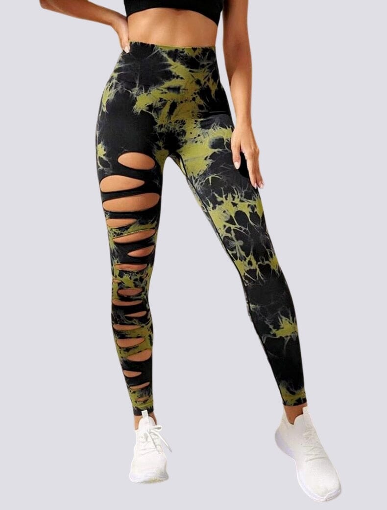 Legging Sport Destroy Push Up Sans Couture | Yogaova