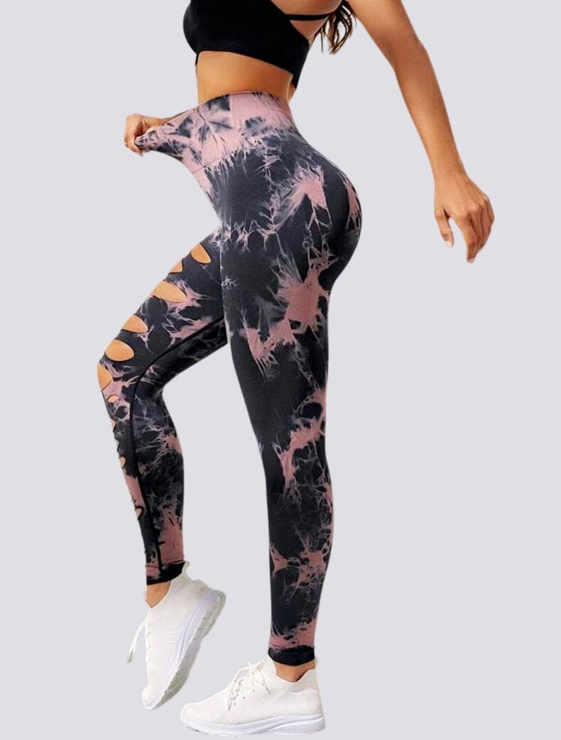 Legging Sport Destroy Push Up Sans Couture | Yogaova