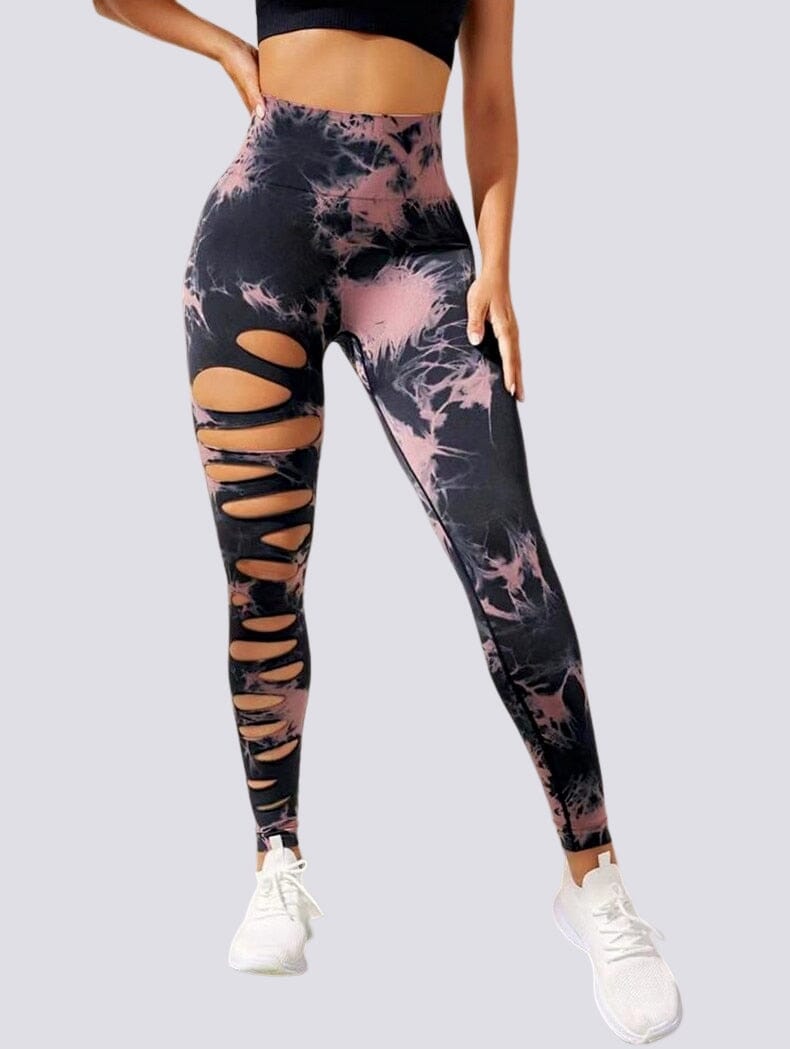 Legging Sport Destroy Push Up Sans Couture | Yogaova