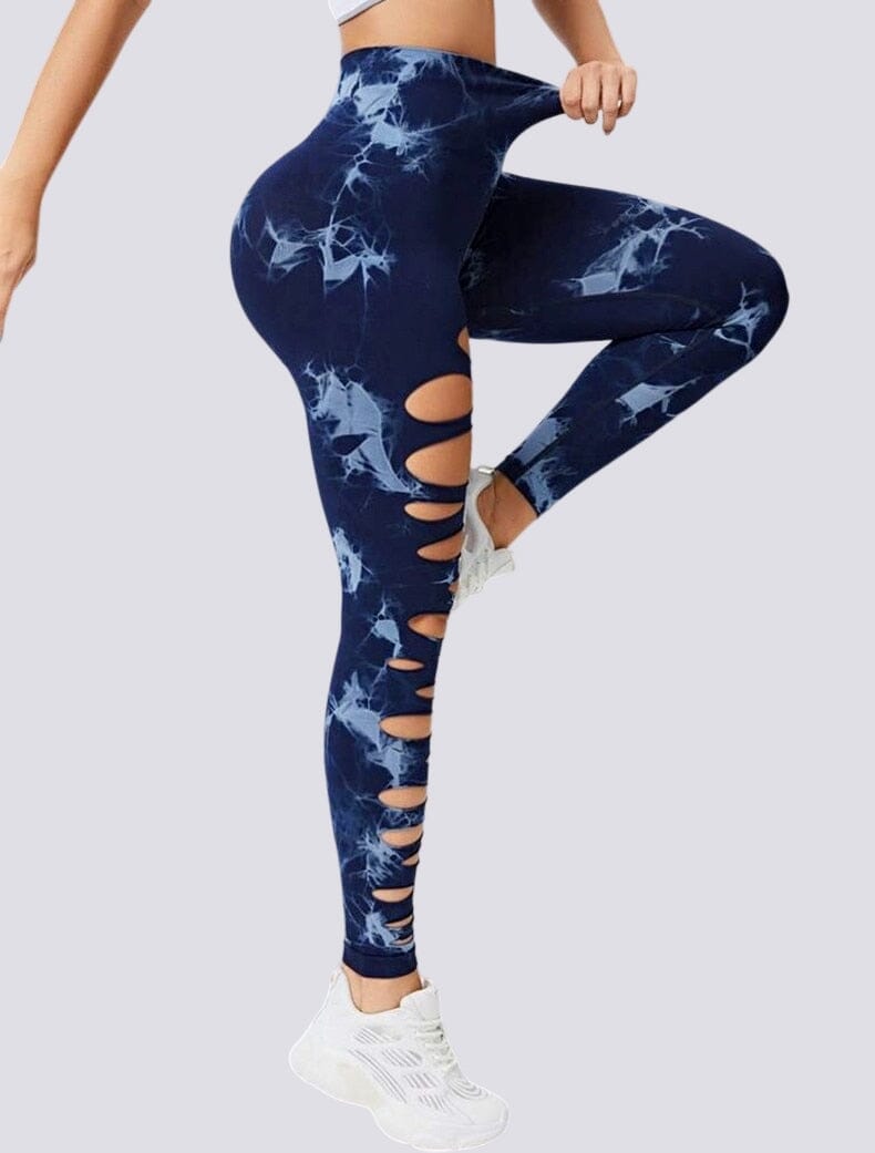 Legging Sport Destroy Push Up Sans Couture | Yogaova