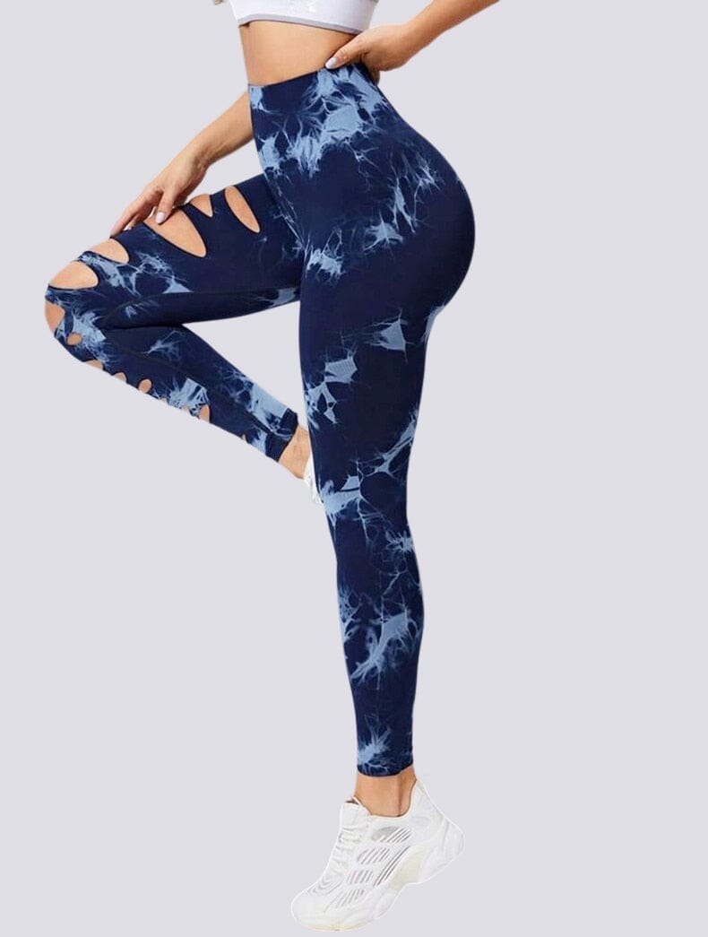 Legging Sport Destroy Push Up Sans Couture | Yogaova
