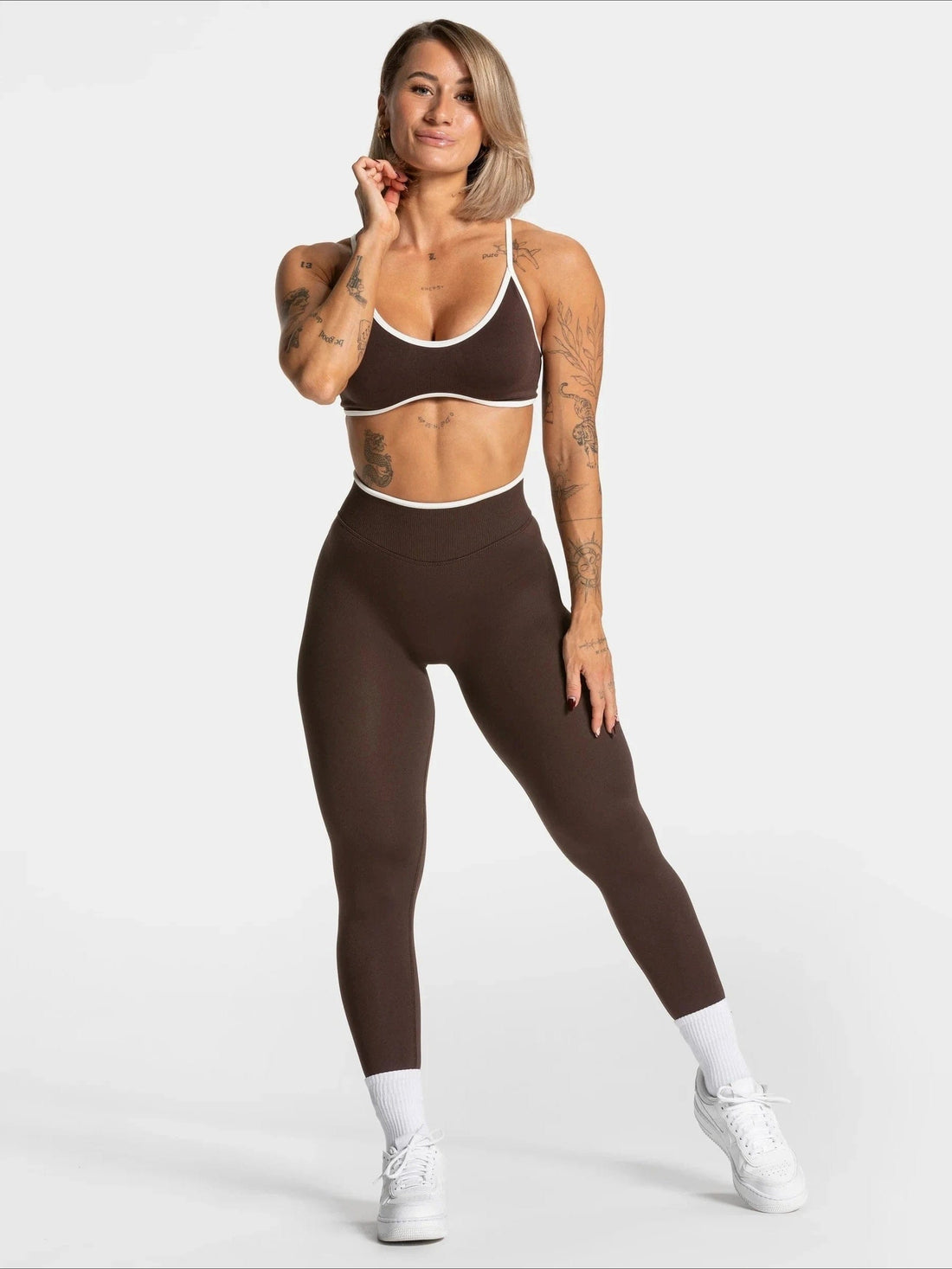 Legging Sport Femme Sans Couture Push Up - Ventre Plat | Yogaova
