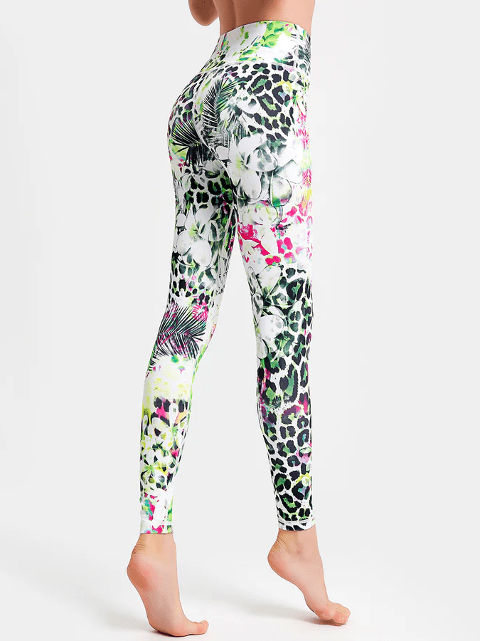 Legging Sport Floral | Yogaova
