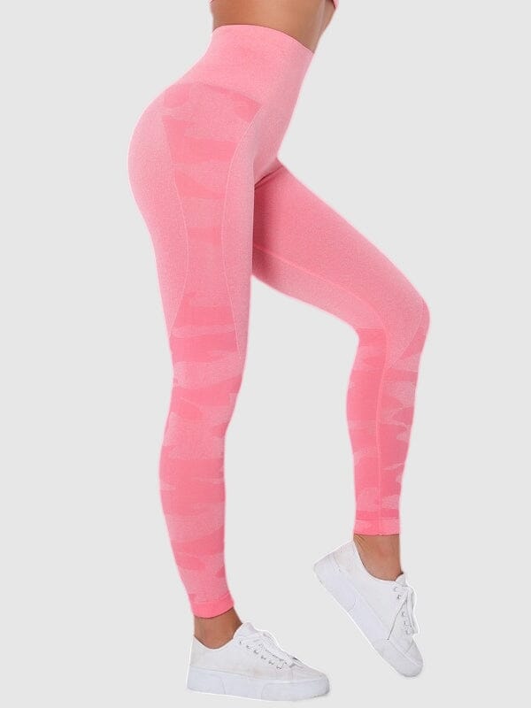 Legging Sport Imprimé Camouflage Sans Couture | Yogaova