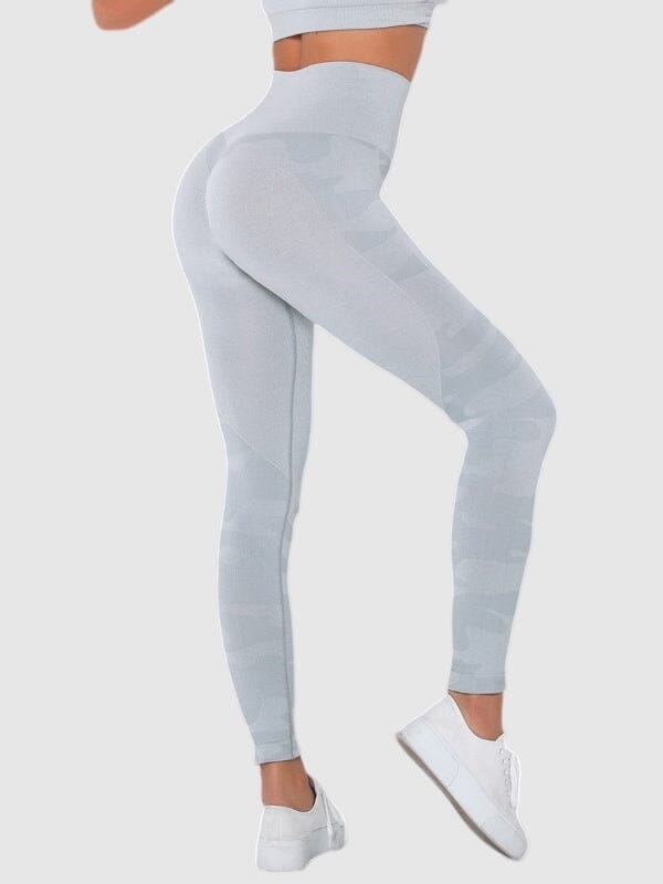 Legging Sport Imprimé Camouflage Sans Couture | Yogaova