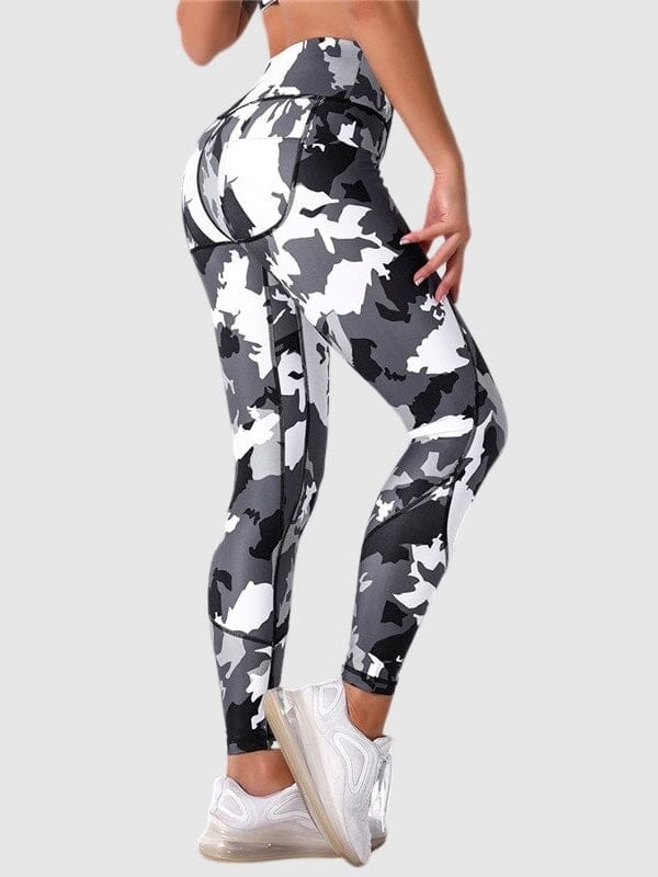 Legging Sport Imprimé Camouflage | Yogaova