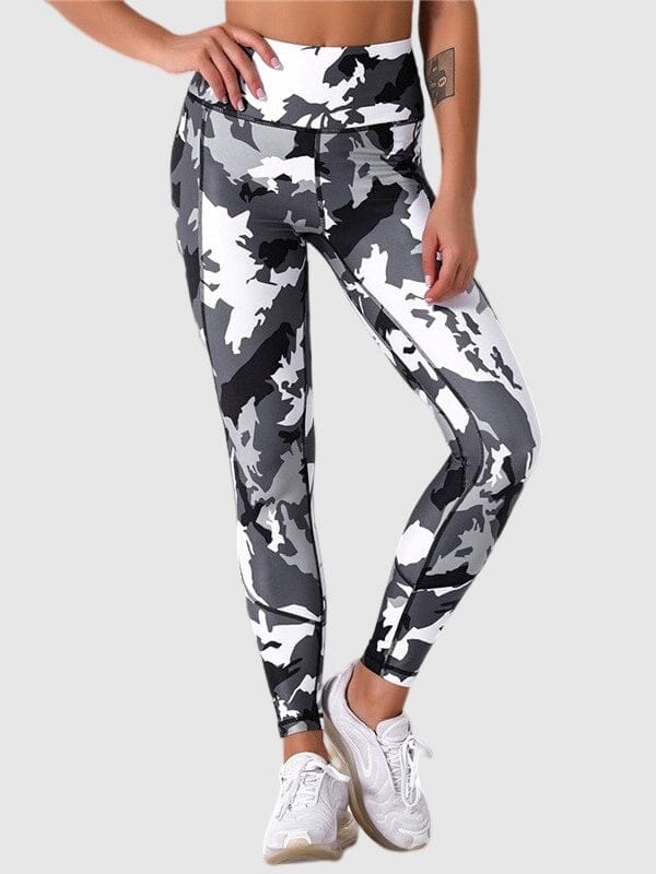 Legging Sport Imprimé Camouflage | Yogaova
