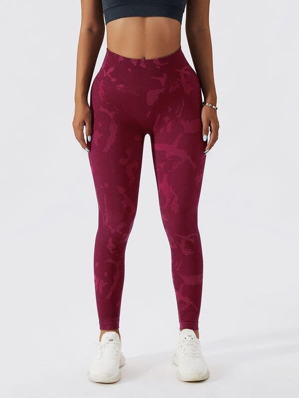 Legging Sport Imprimé Sans Couture | Yogaova