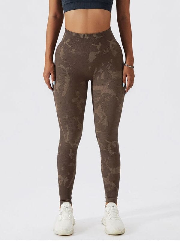 Legging Sport Imprimé Sans Couture | Yogaova