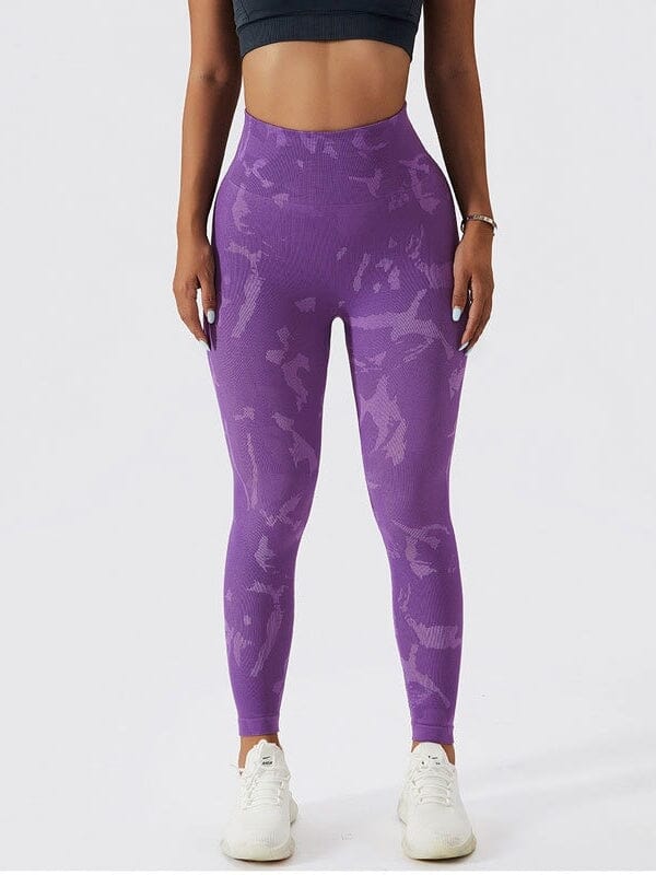 Legging Sport Imprimé Sans Couture | Yogaova