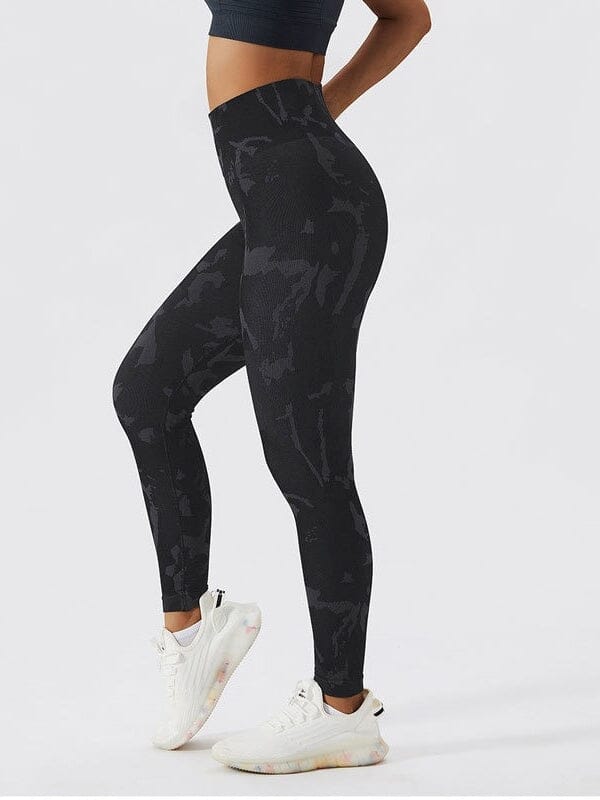 Legging Sport Imprimé Sans Couture | Yogaova