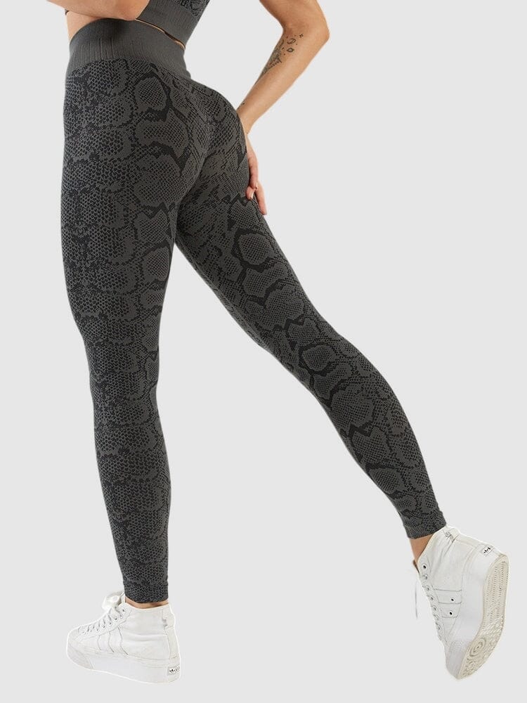Legging Sport Imprimé Serpent | Yogaova