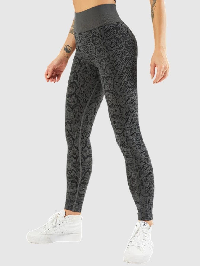 Legging Sport Imprimé Serpent | Yogaova