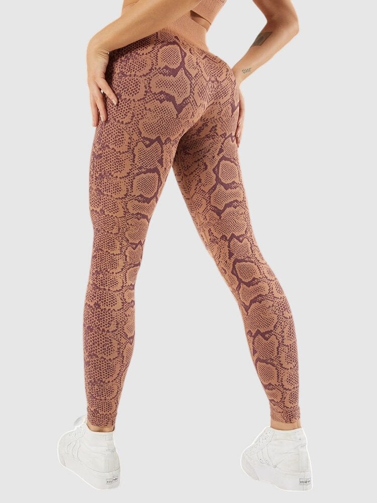 Legging Sport Imprimé Serpent | Yogaova