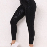 Legging Sport Léopard Brillant | Yogaova