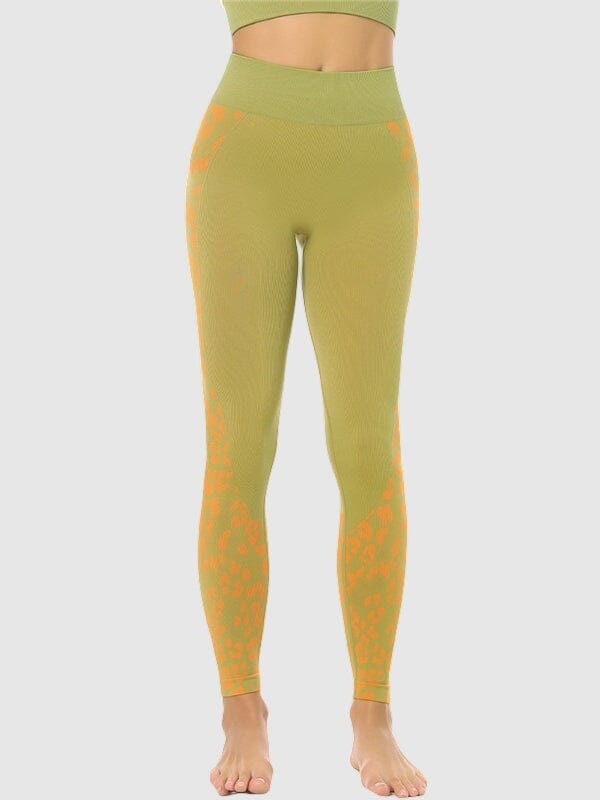 Legging Sport Léopard Sans Couture | Yogaova