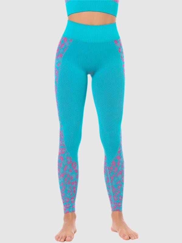 Legging Sport Léopard Sans Couture | Yogaova