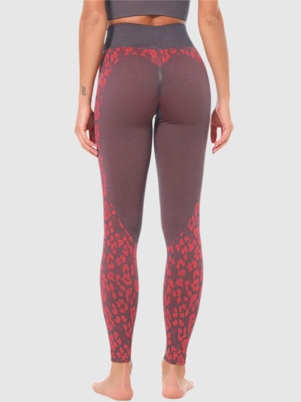 Legging Sport Léopard Sans Couture | Yogaova