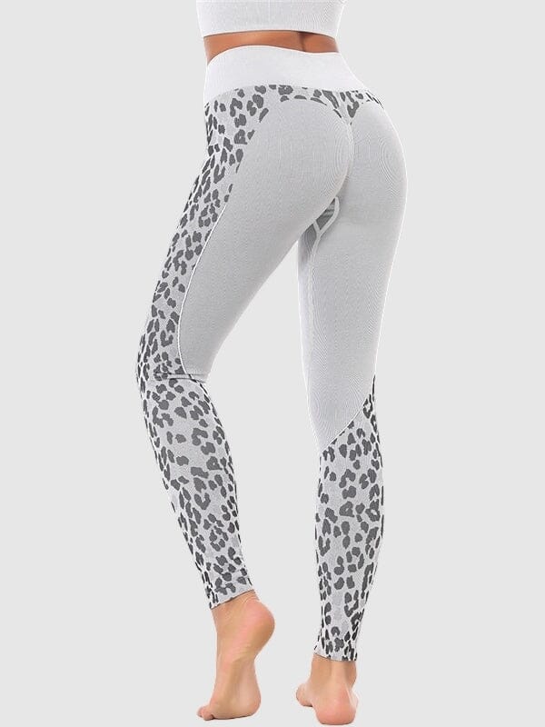 Legging Sport Léopard Sans Couture | Yogaova
