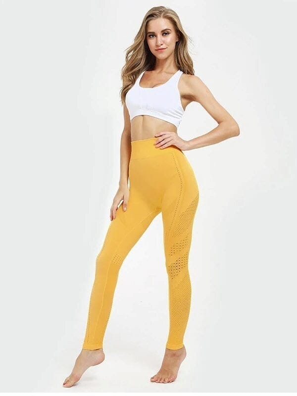 Legging Sport Maille Sans Couture | Yogaova