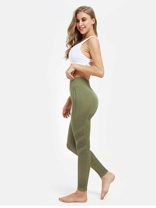 Legging Sport Maille Sans Couture | Yogaova