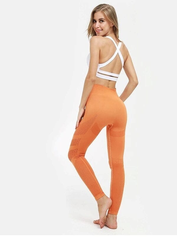 Legging Sport Maille Sans Couture | Yogaova