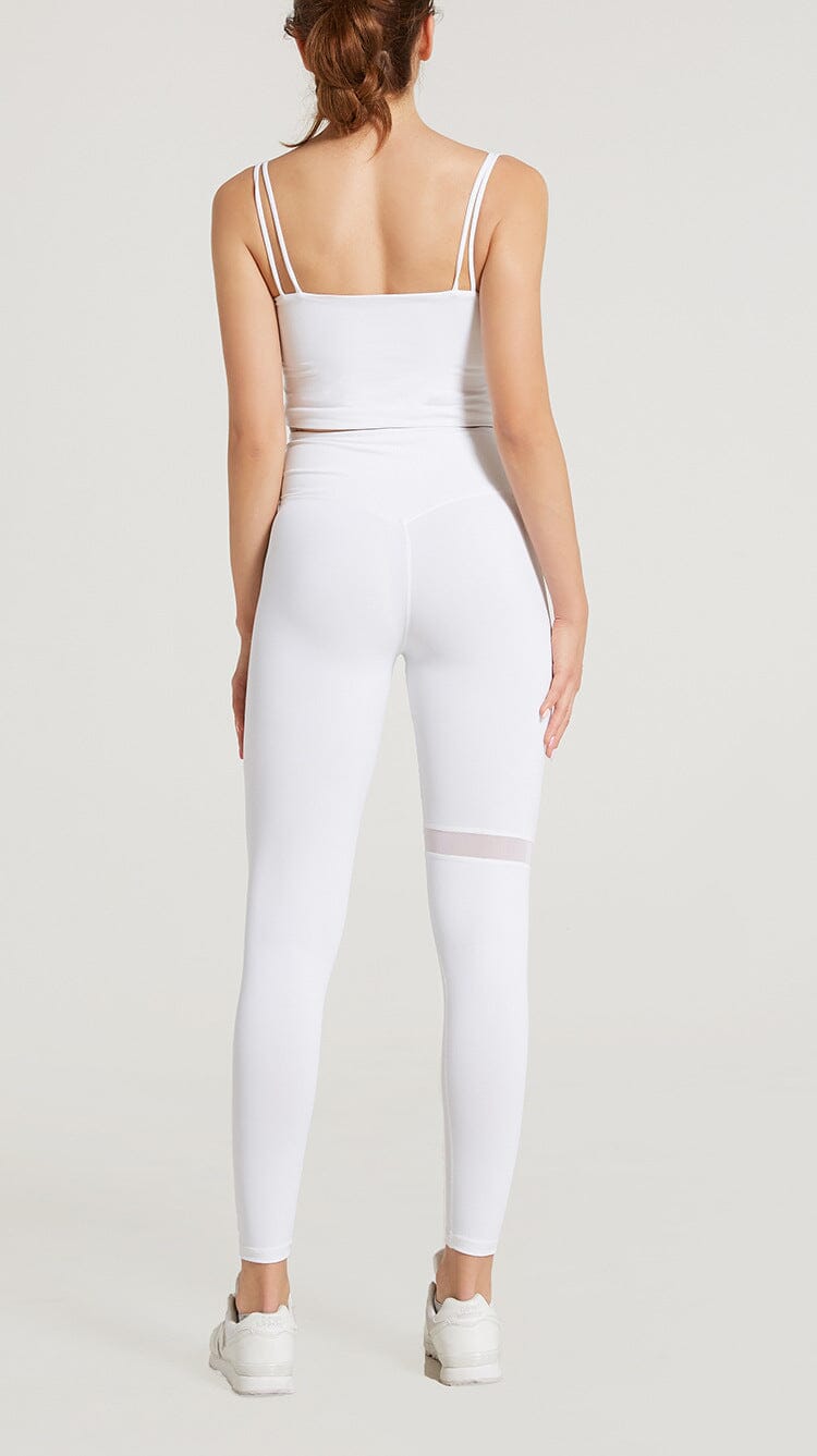 Legging Sport Maille Transparente | Yogaova