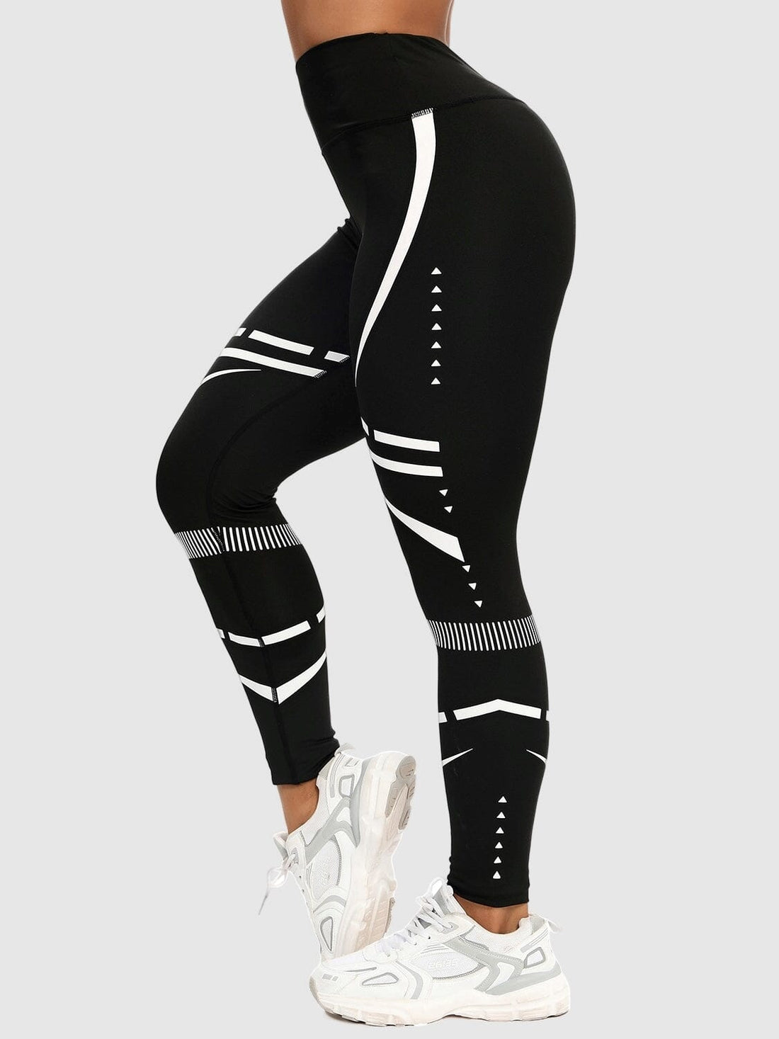 Legging Sport Motif Géométrique Sans Couture | Yogaova