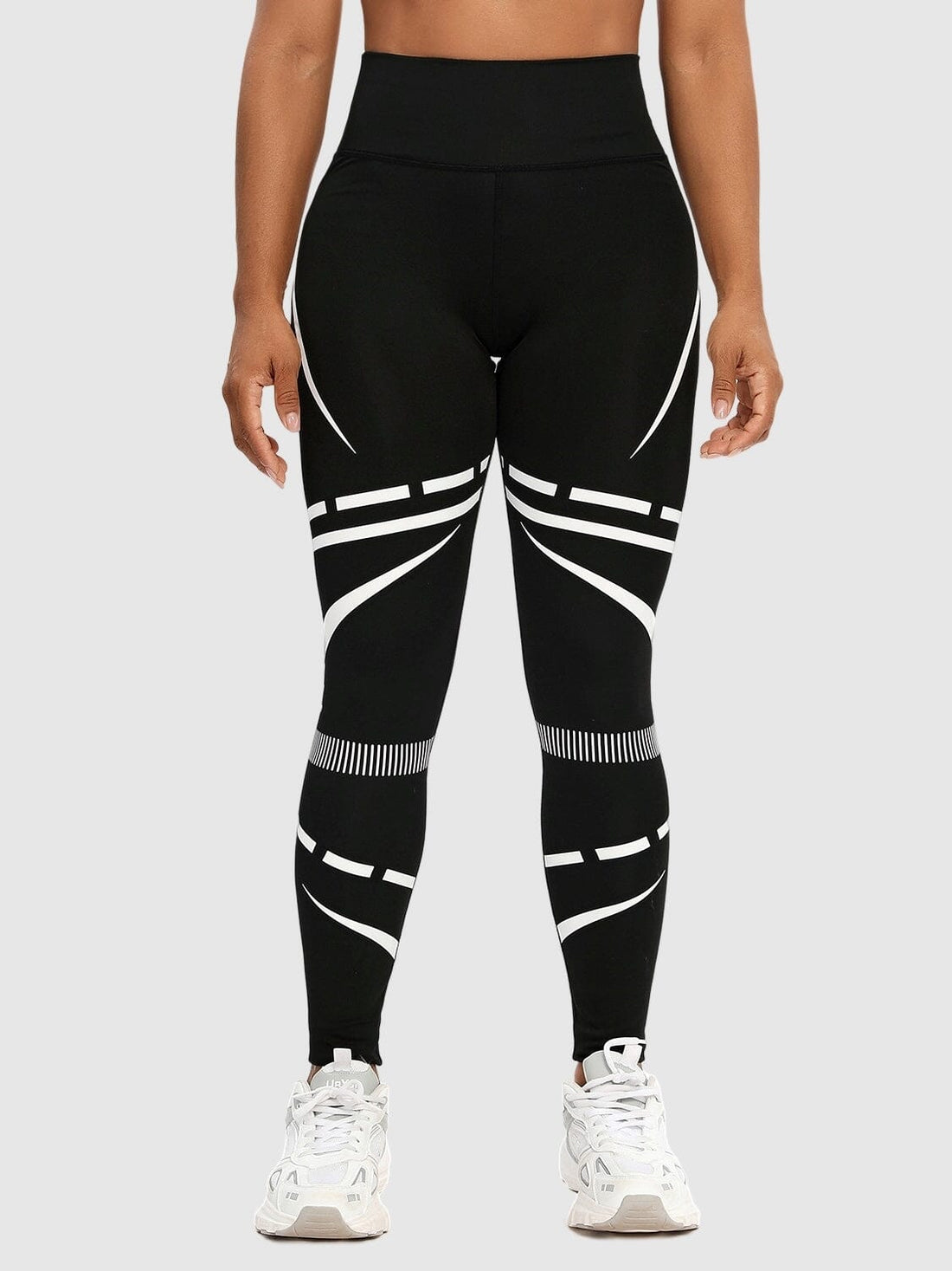 Legging Sport Motif Géométrique Sans Couture | Yogaova