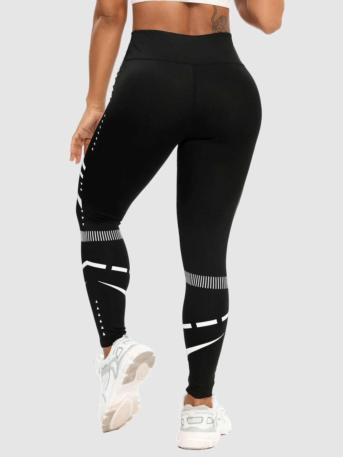 Legging Sport Motif Géométrique Sans Couture | Yogaova