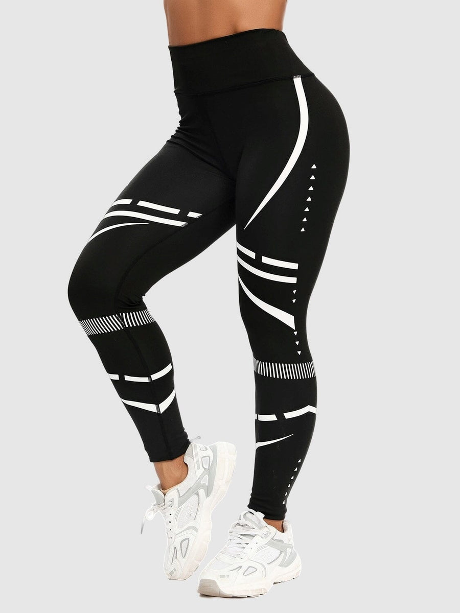 Legging Sport Motif Géométrique Sans Couture | Yogaova