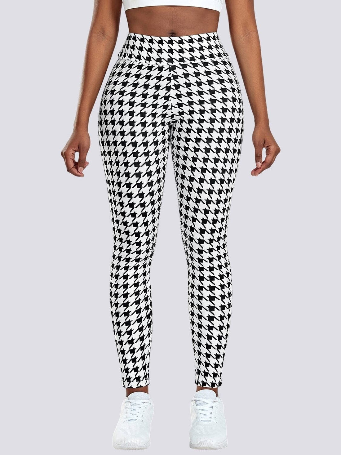 Legging Sport Pied de Poule Push Up | Yogaova