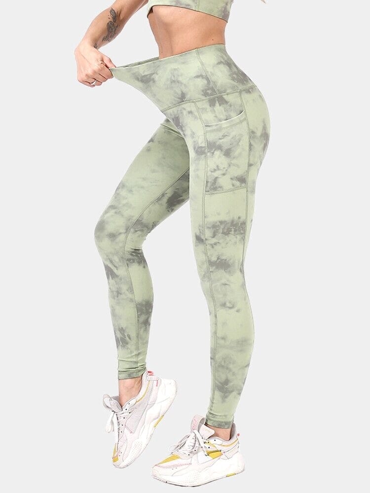 Legging Sport Poches Imprimé | Yogaova