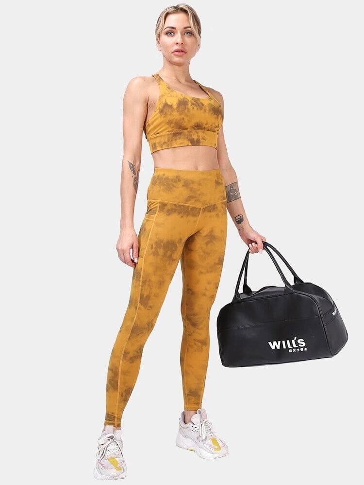 Legging Sport Poches Imprimé | Yogaova