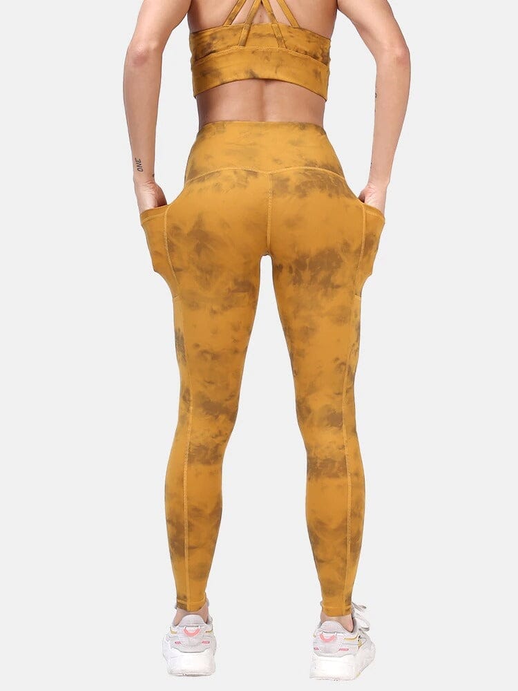 Legging Sport Poches Imprimé | Yogaova